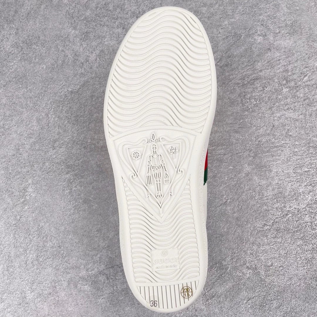 Gucci Ace Sneakers Multicolor Collaborations White Leather Sneakers - 56