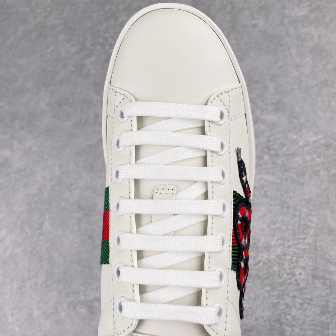 Gucci Ace Sneakers Multicolor Collaborations White Leather Sneakers - 51