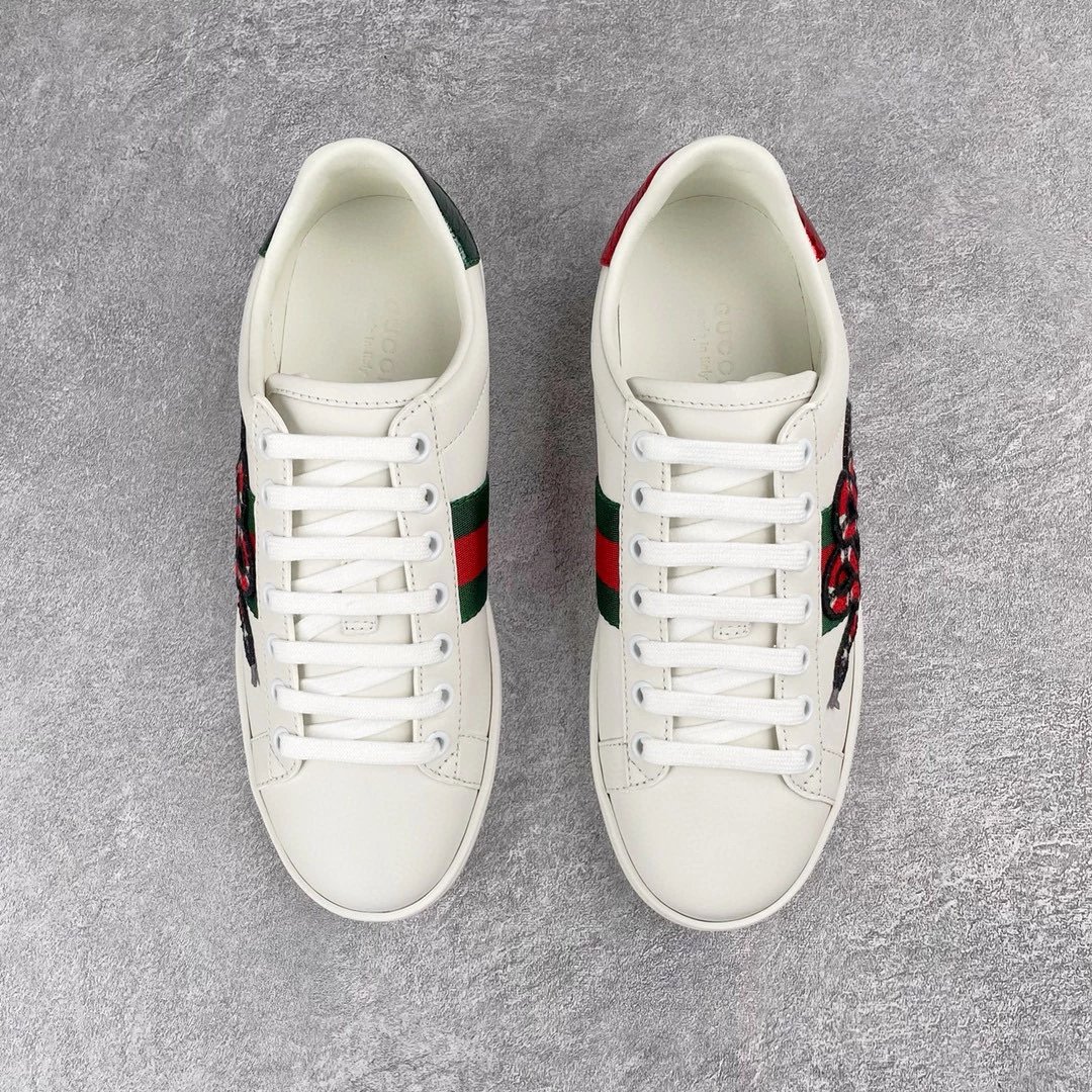Gucci Ace Sneakers Multicolor Collaborations White Leather Sneakers - 49