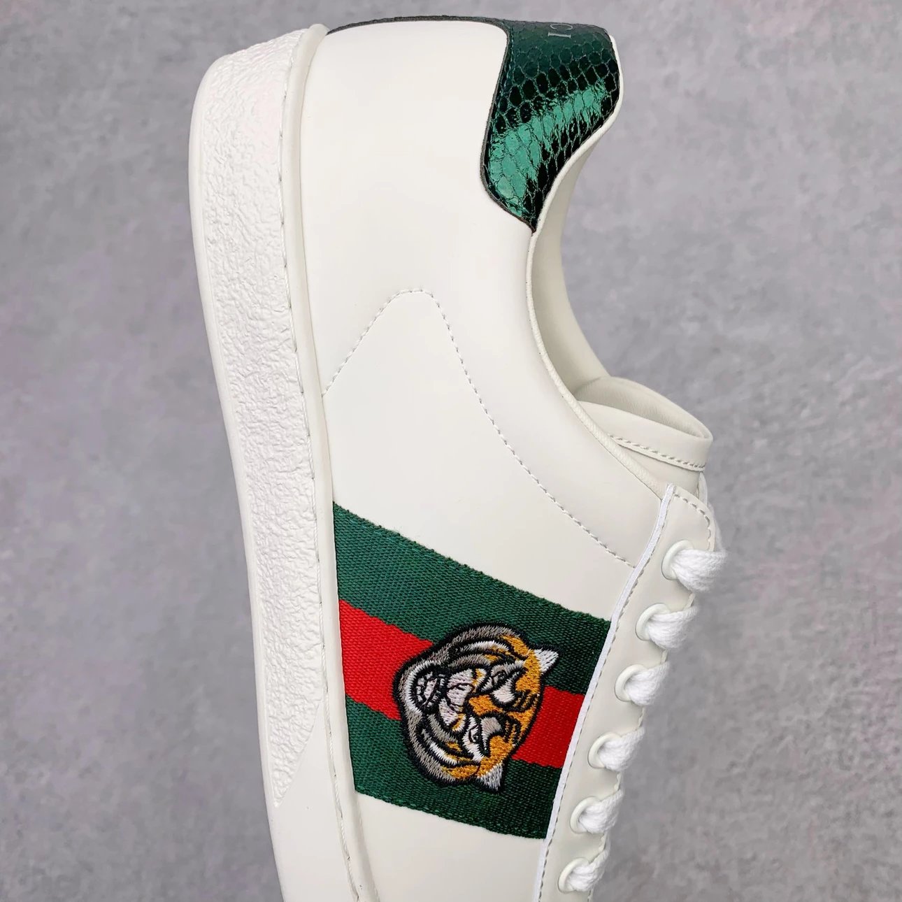 Gucci Ace Sneakers Multicolor Collaborations White Leather Sneakers - 26