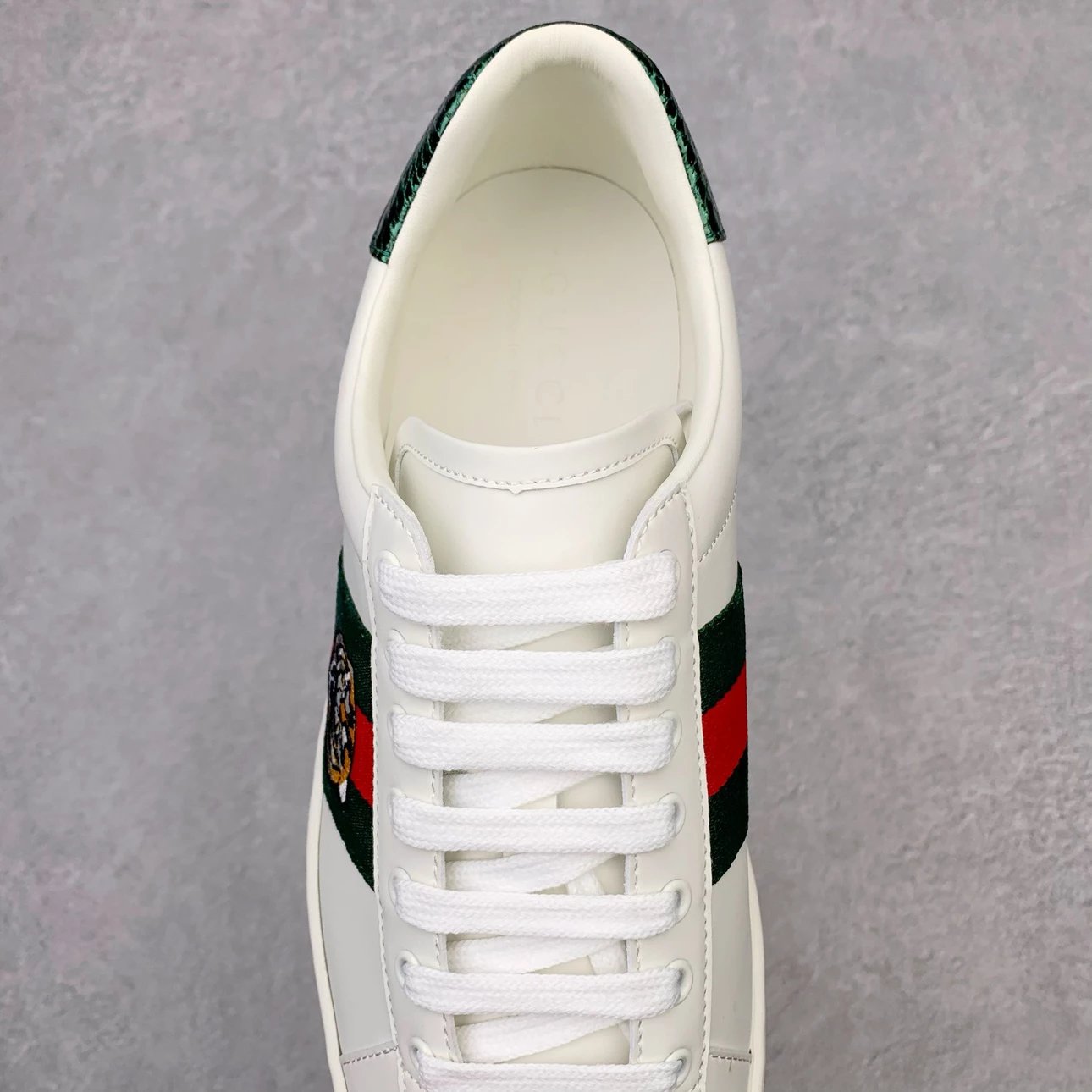 Gucci Ace Sneakers Multicolor Collaborations White Leather Sneakers - 25