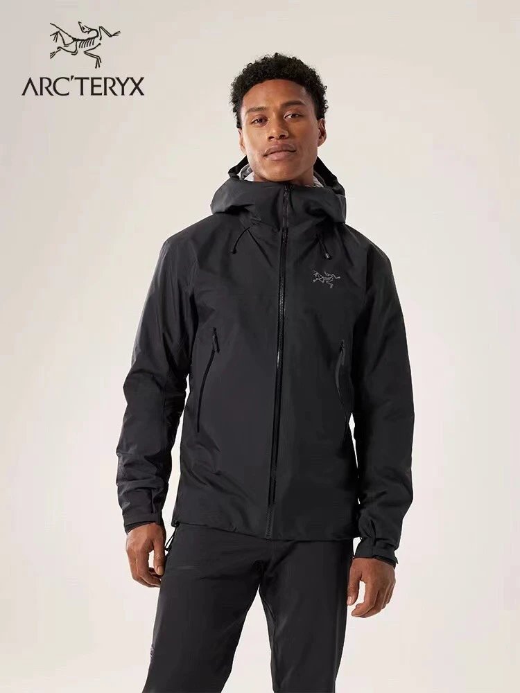 🔥🔥240810-ARC 刺绣标 Beta Jacket 张婧仪同款 户外远足防水防风透气冲锋衣