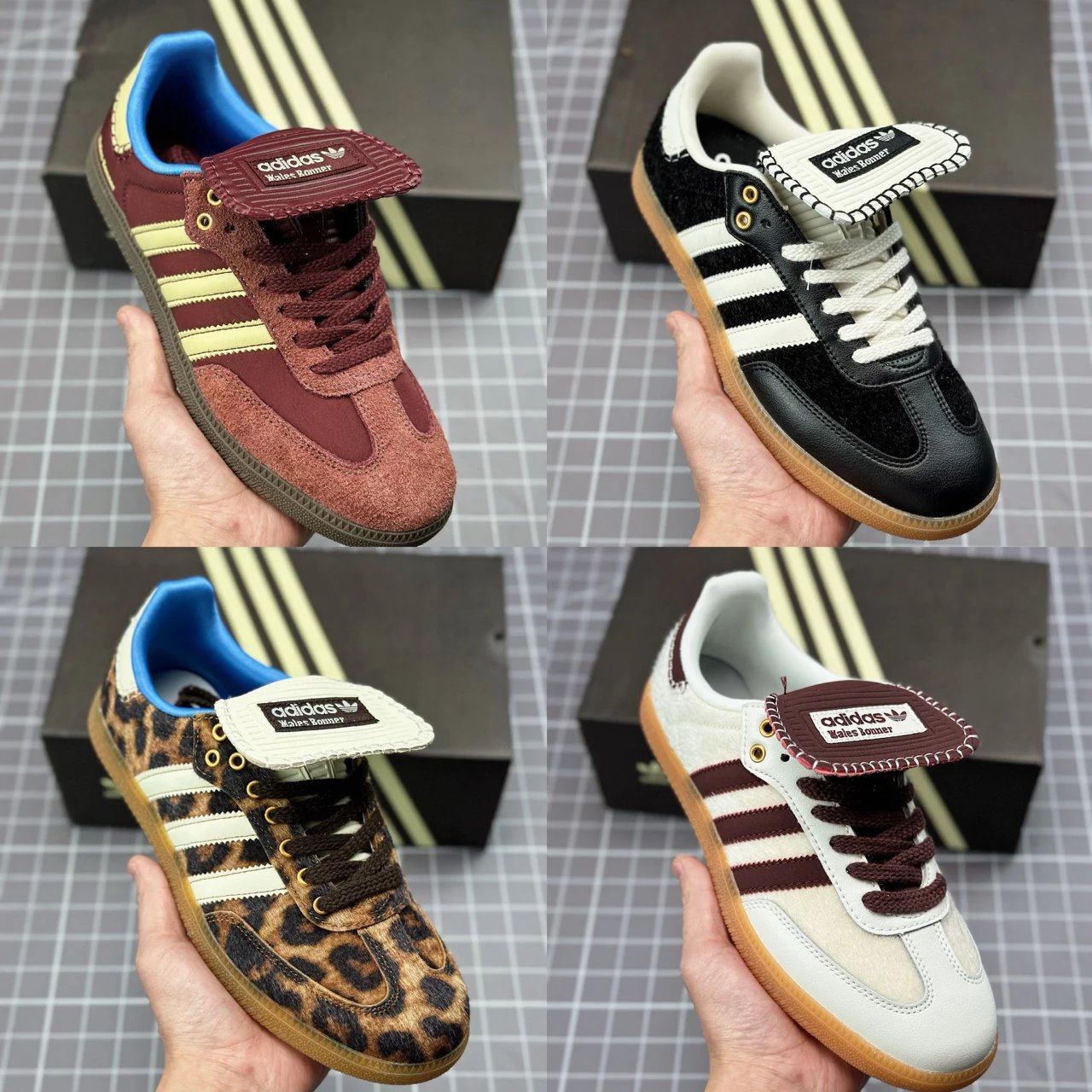 Wales Bonner x Adidas Samba Leather Sneaker