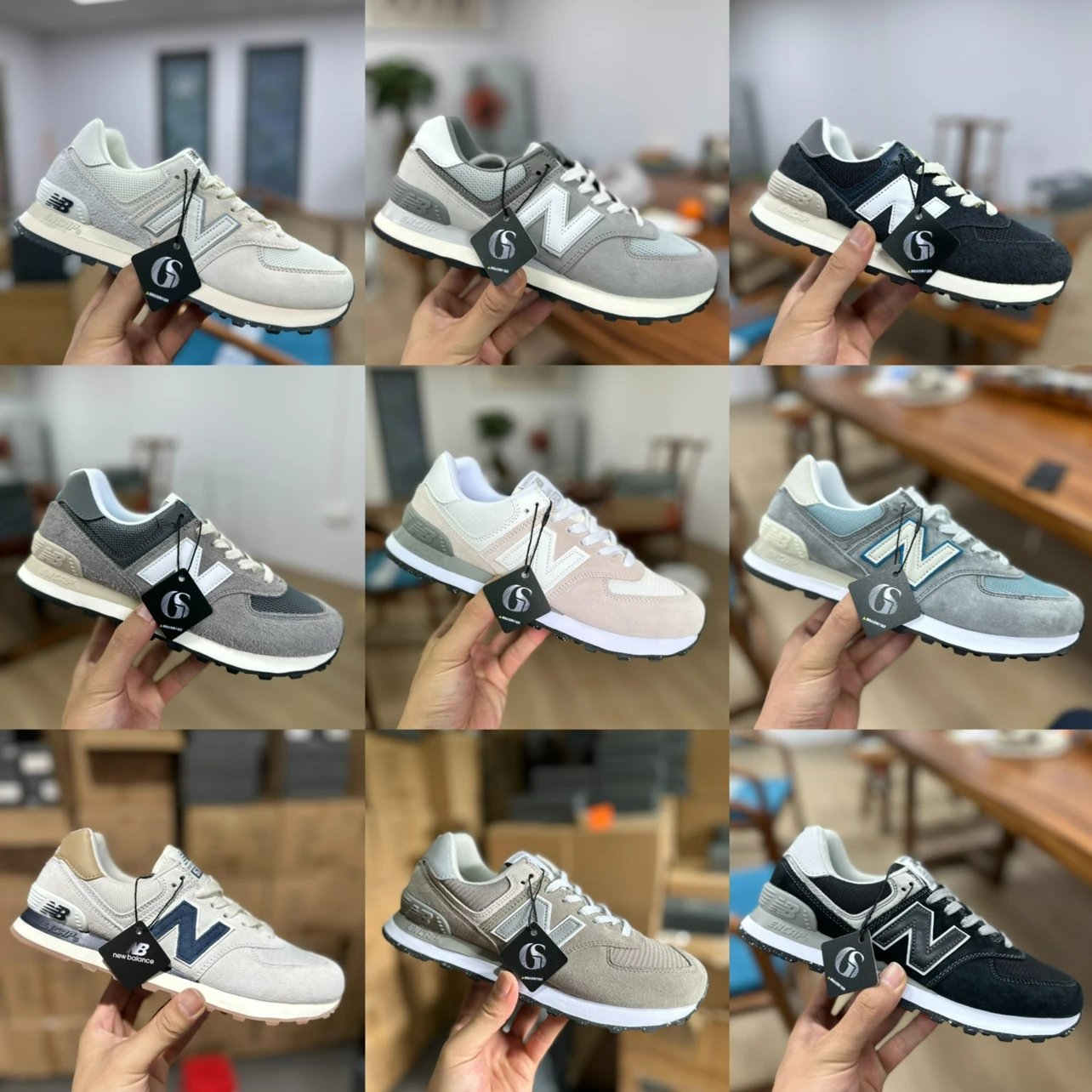 New Balance WL574 Low Retro Running Shoe