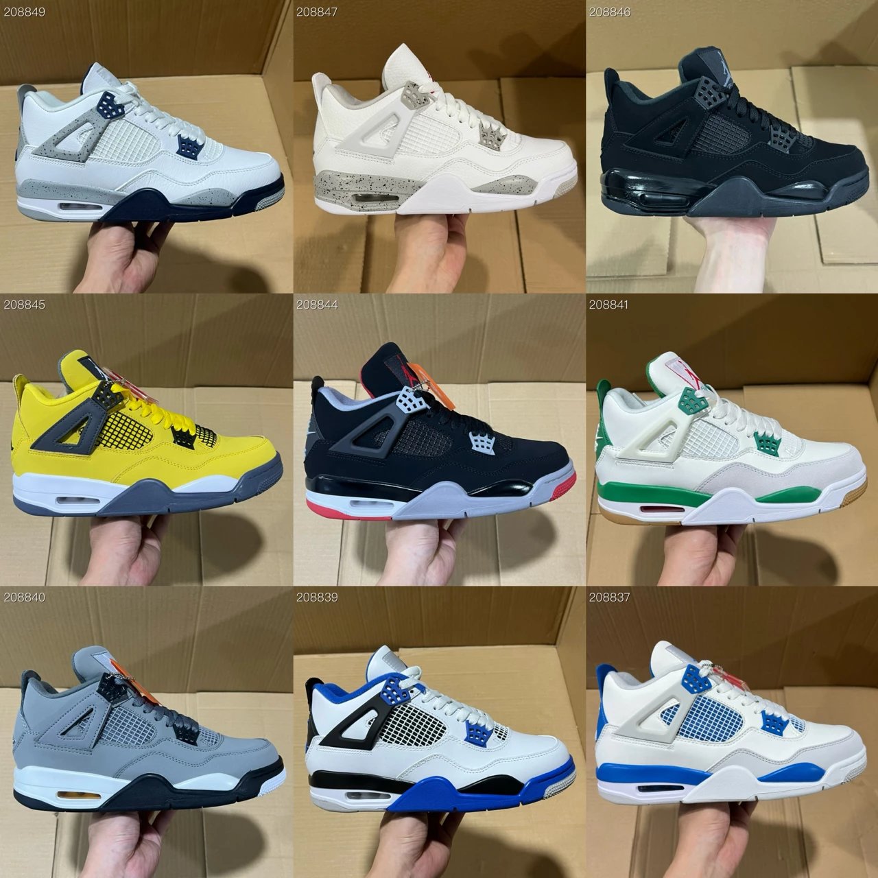 Air Jordan 4 Racing Blue Paris Gray
