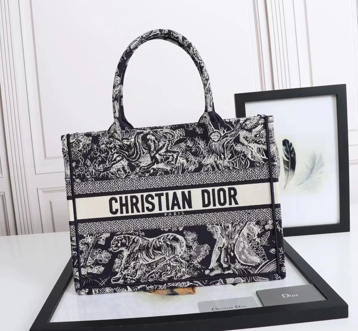 Christian Dior Book Tote Bag
