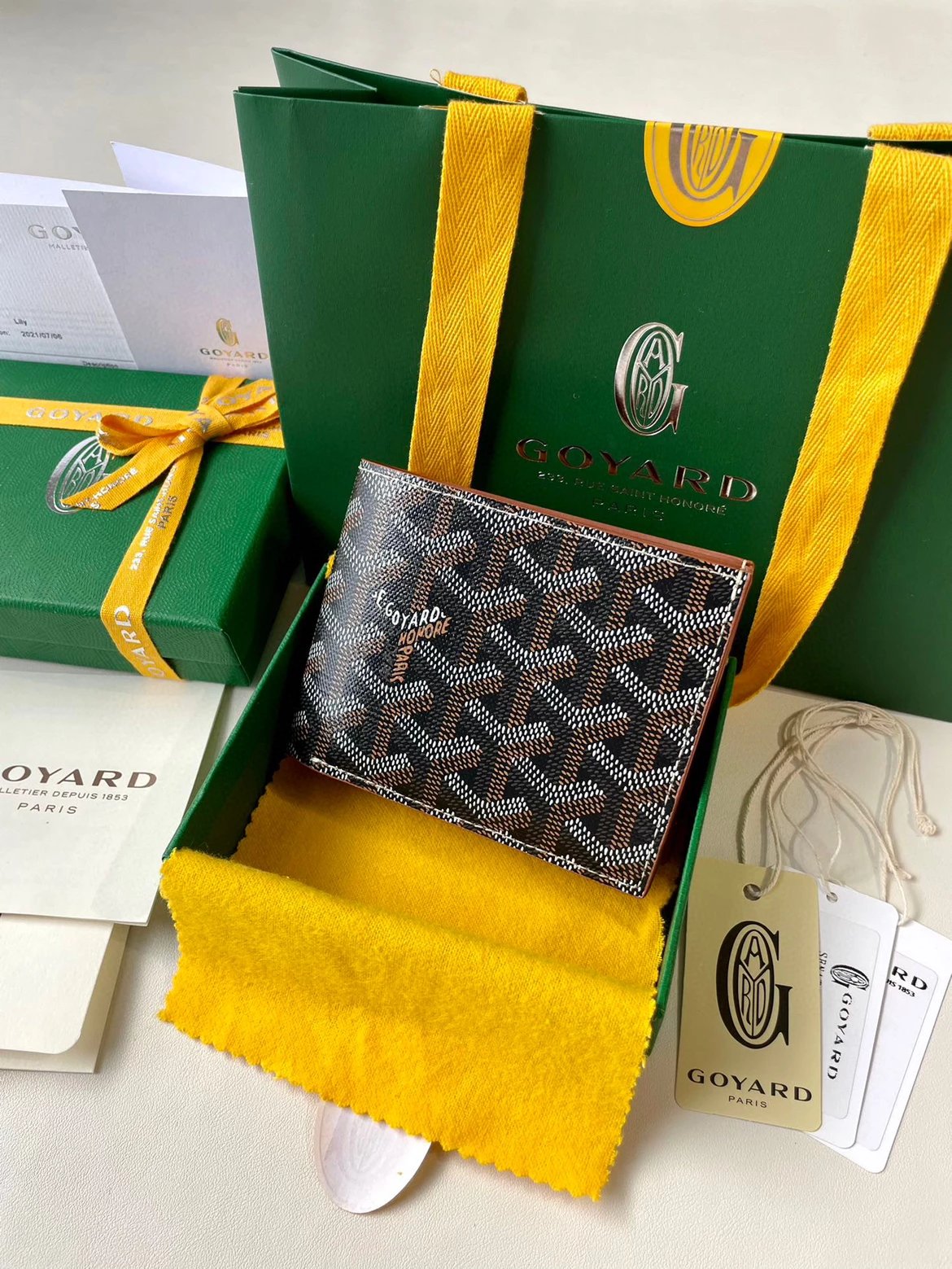 Goyard Saint-Honoré Wallet