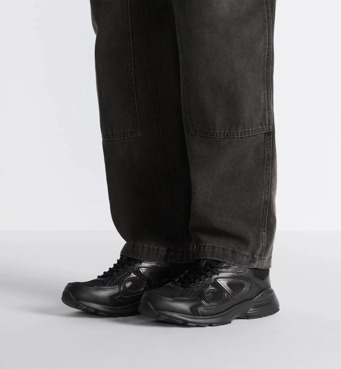 B30 Calfskin / Technical Mesh