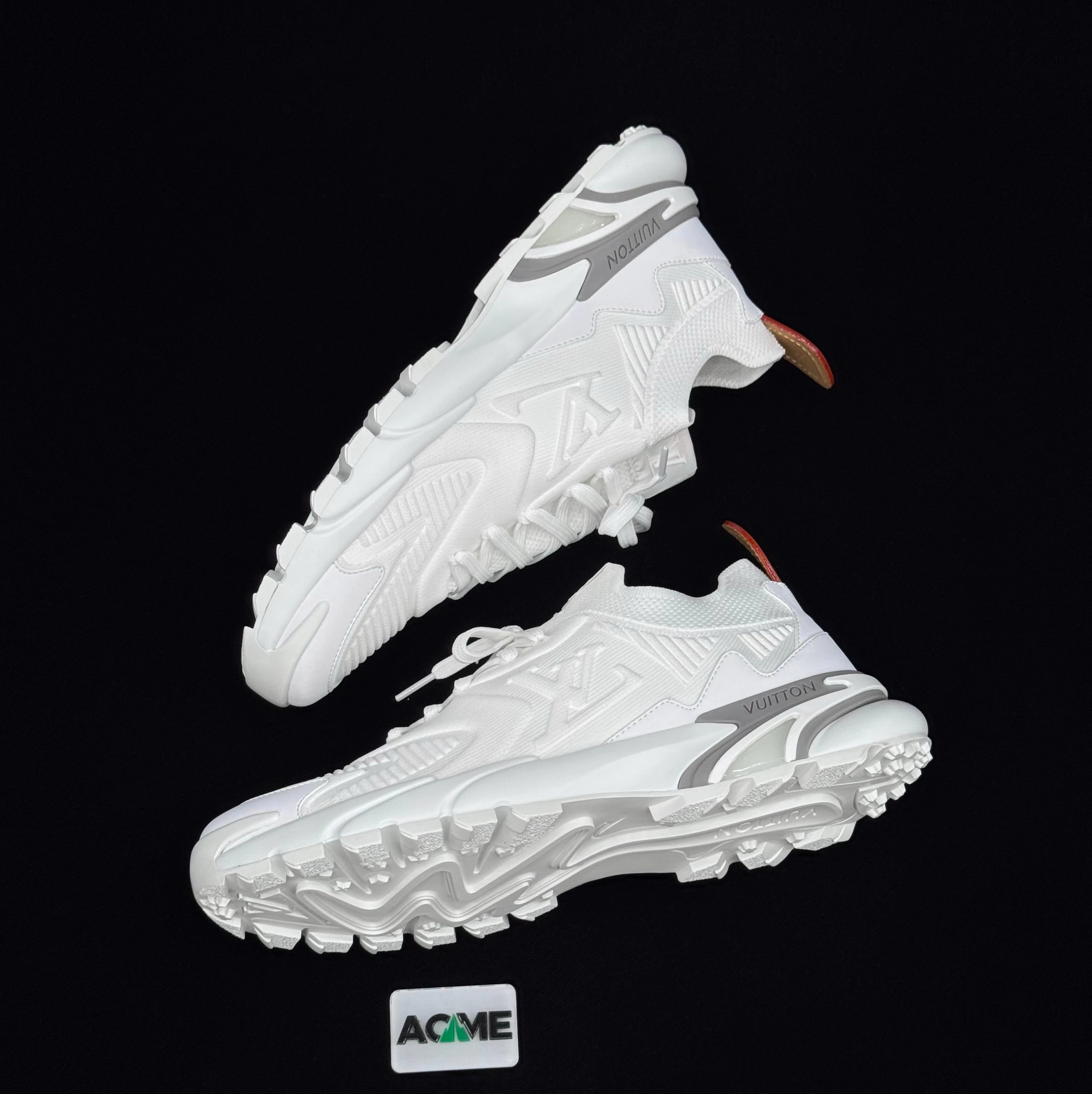 Louis Vuitton LV Tatic Knit Sneakers White
