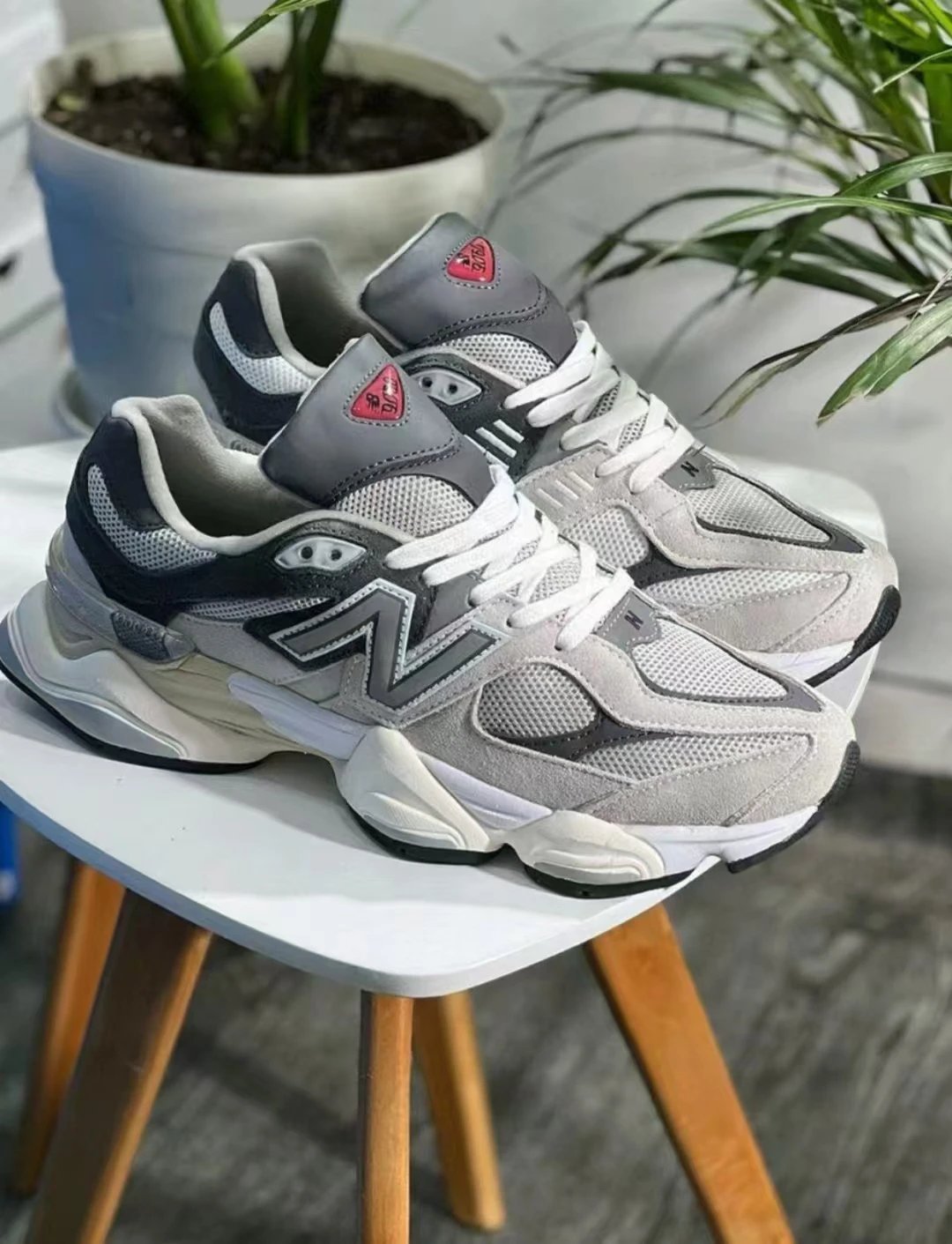 纯原 NB9060系列 New Balance NB 9060 潮流复古 减震防滑耐磨 低帮 休闲运动跑步鞋 增高 男女同款