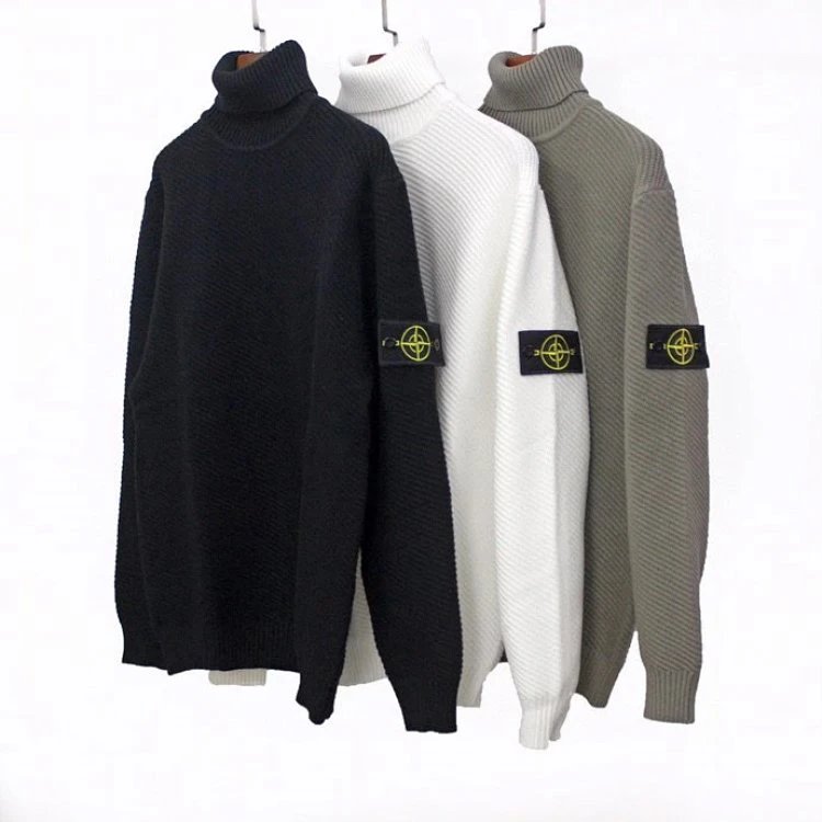 Balenciaga Paris Logo Crewneck Sweatshirt - Black and White