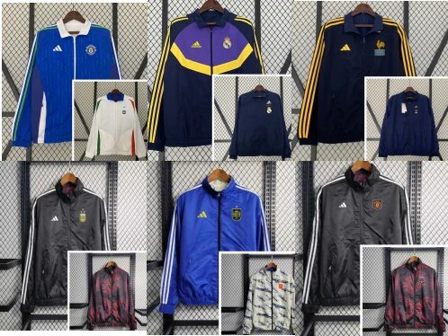 球衣双面穿风衣⚽（For more styles, please contact WAteh App ） - 134515