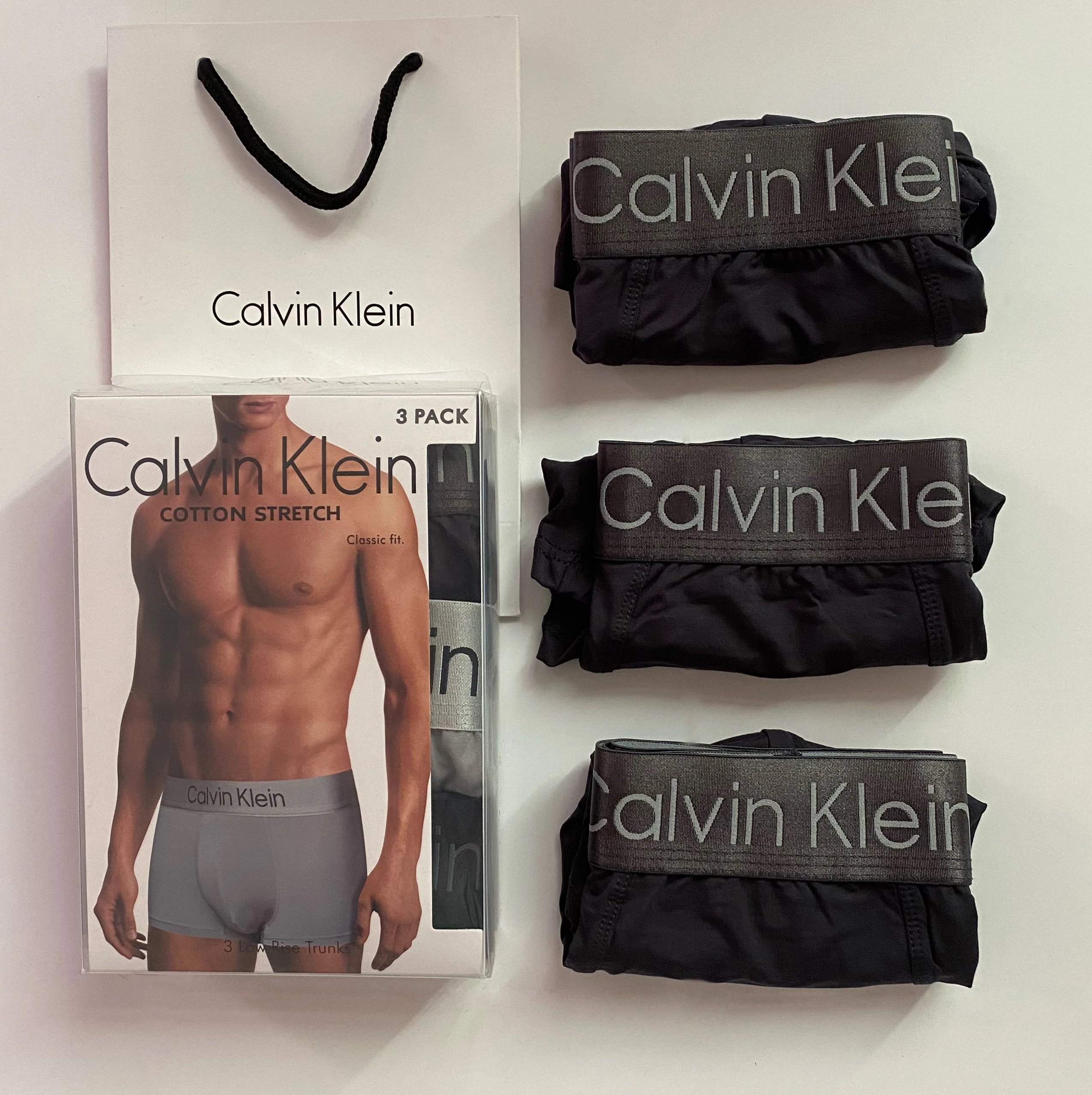 Dark Gray + Dark Gray + Dark Gray, 3-Pack (Black Box Packaging)