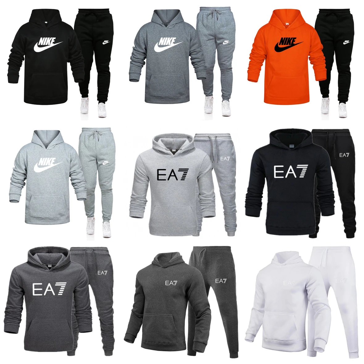 Nike EA7 Hoodie & Jogger Sets 
