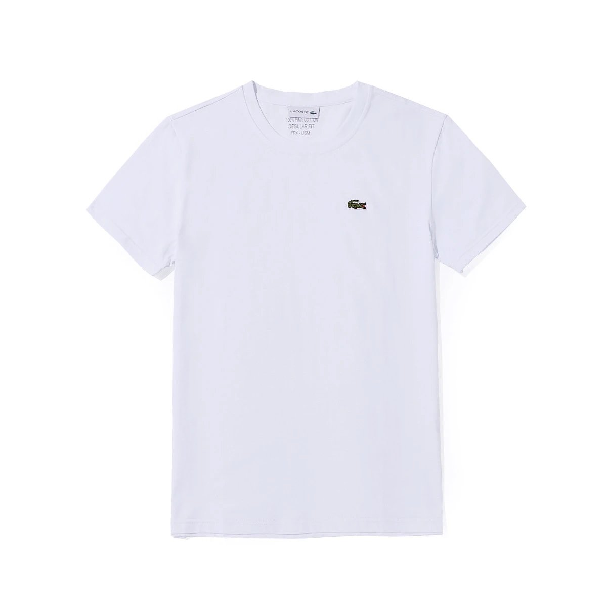 Crew neck white