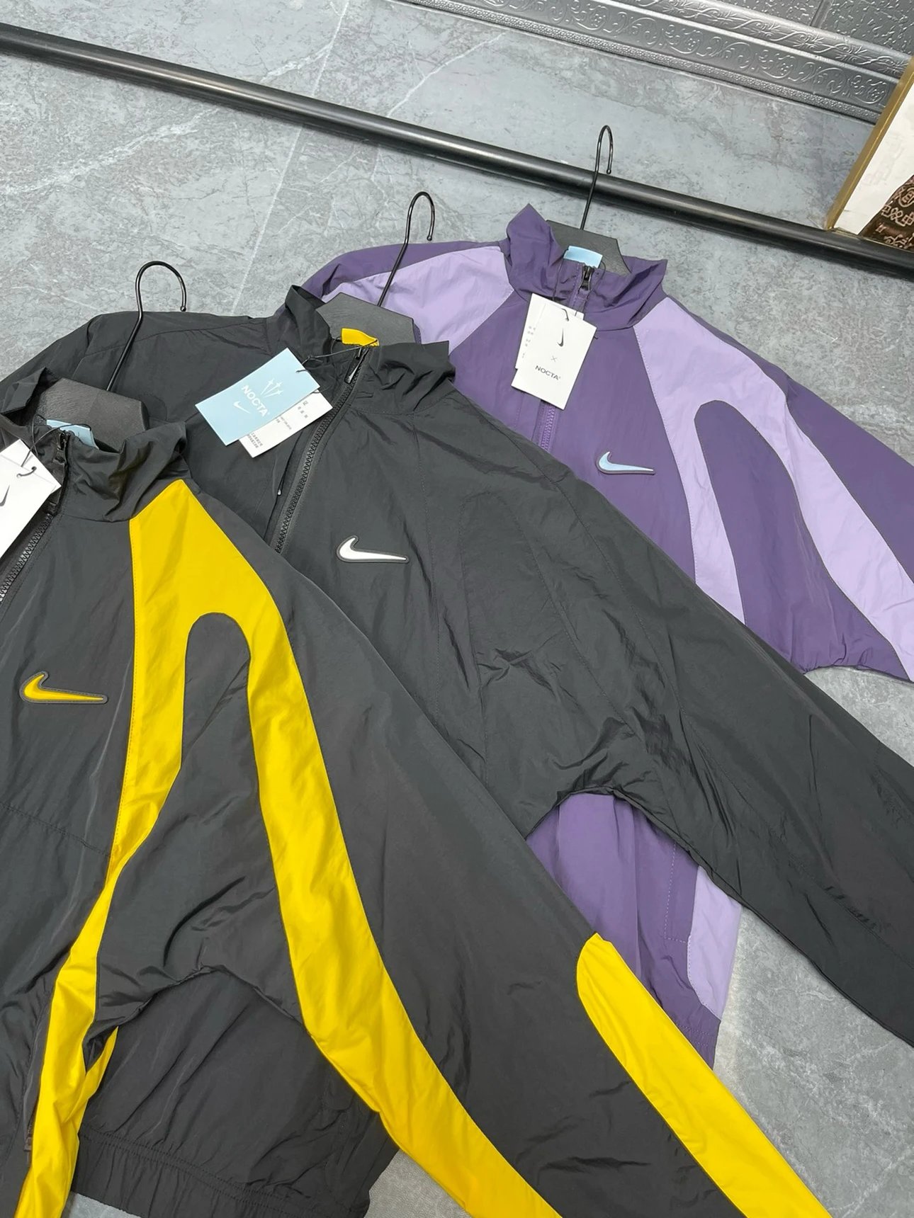 Nike Tech Fleece Hooded Jacket Pale Yellow Outerwear - 19