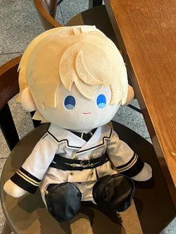 thumbnail for [deposit] 40cm Michael formula costume - the end of the Seraph cotton doll sitting baby dress clothes uniform cloak cloak boots shirt deposit