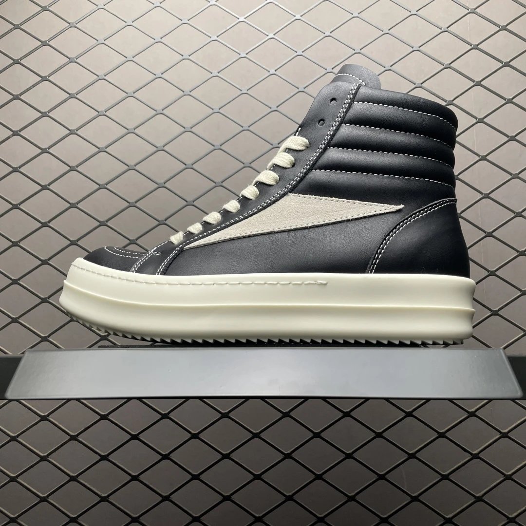 Leather high top VANS