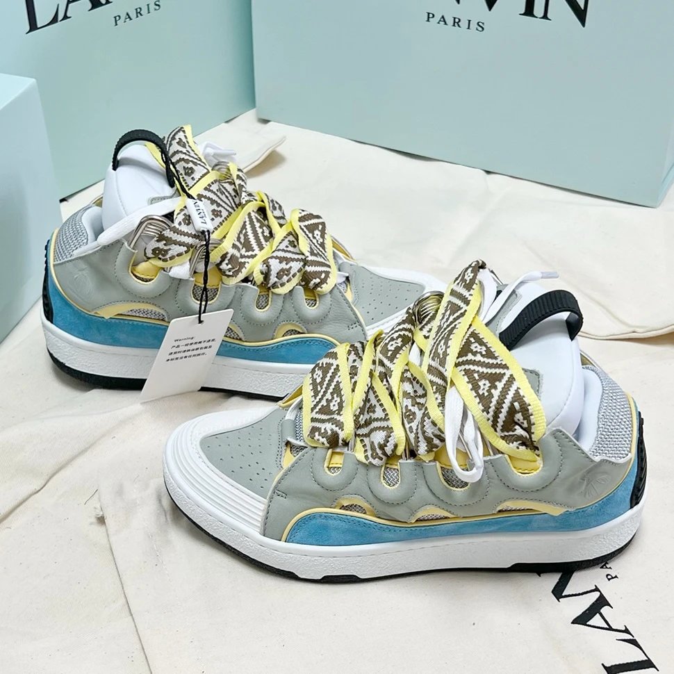 Yellow gray blue
