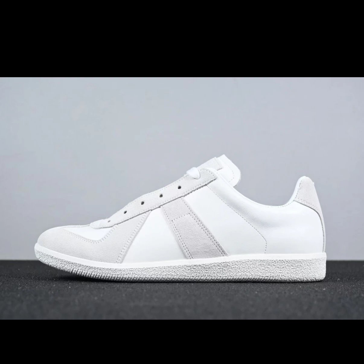 all white