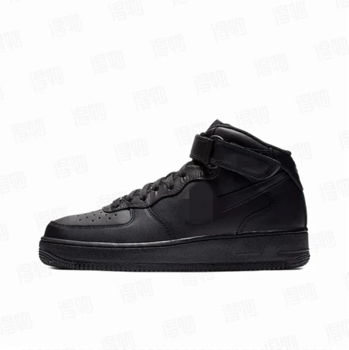 Mid Top Black Air Force 1
