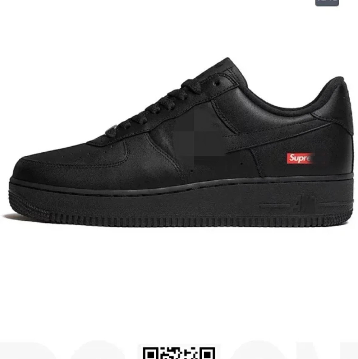Supreme Air Force 1 Black