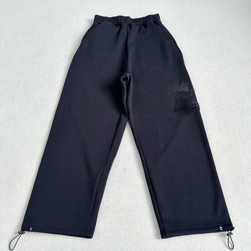 (Mertra Thickened cotton sport pants|Black)