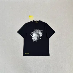 thumbnail for Z-PT black and white logo short-sleeved T-shirt