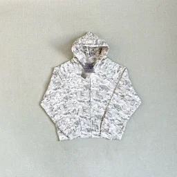 thumbnail for W-ME apricot zip hoodie