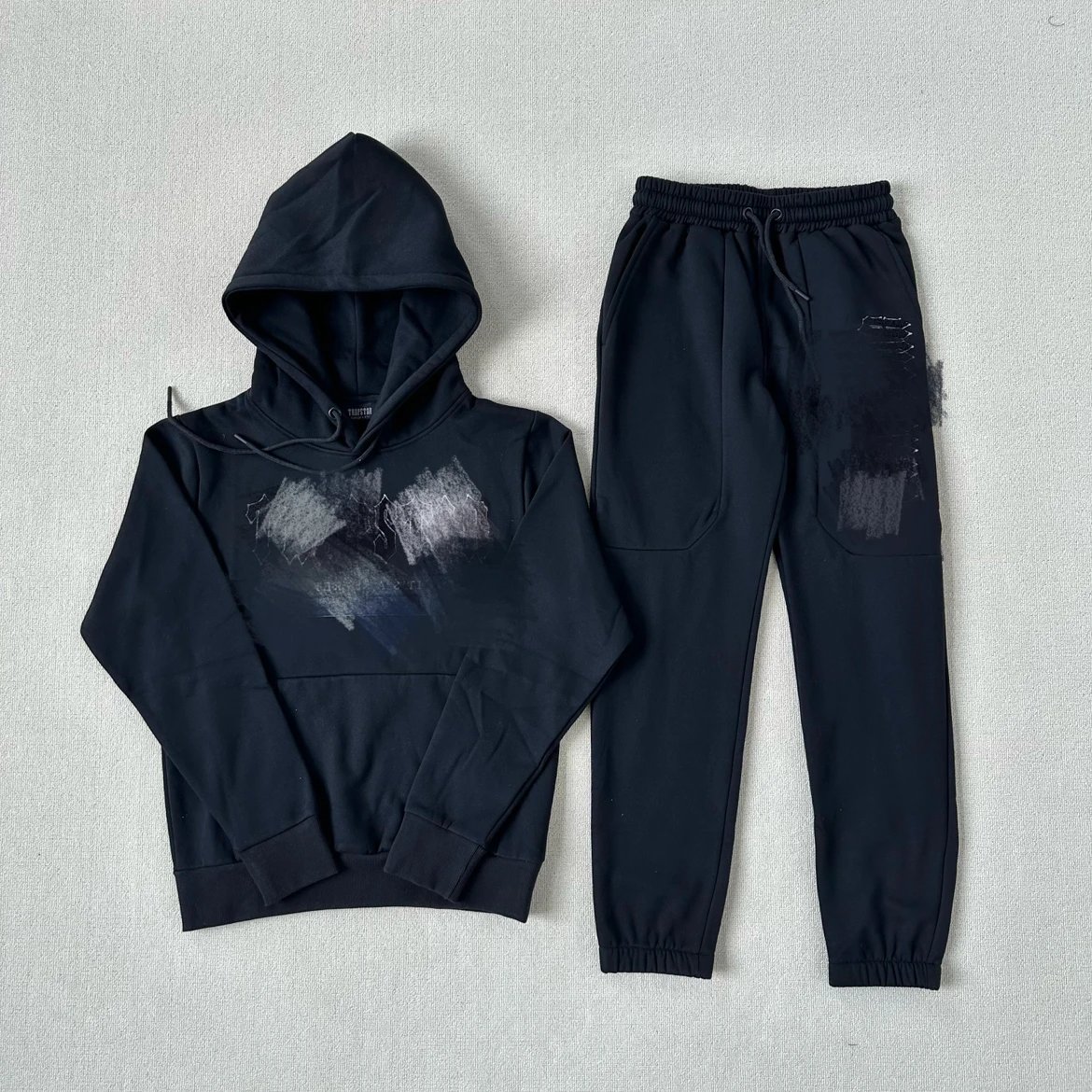 D-TR Leather Label Sports Tracksuit