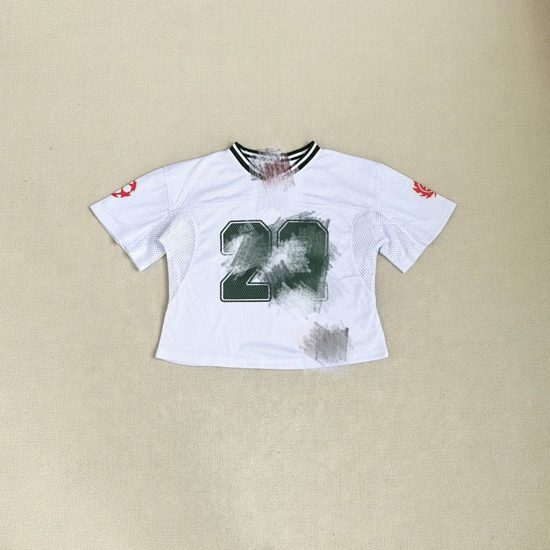 140¥+165¥（Bpm- Football T-shirt/Shorts｜white forest green）