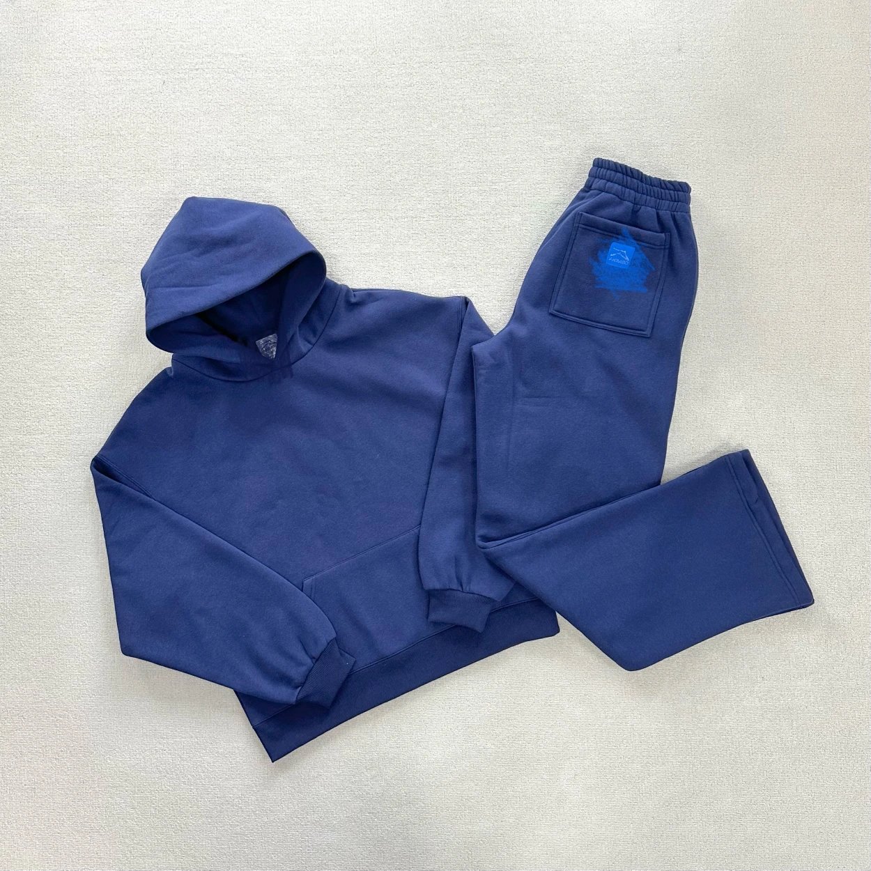 Z-AM Sea Blue Athletic Wear Set