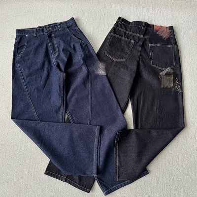 Mertra Bigstep Denim Jeans Black (Hotdog Batch)