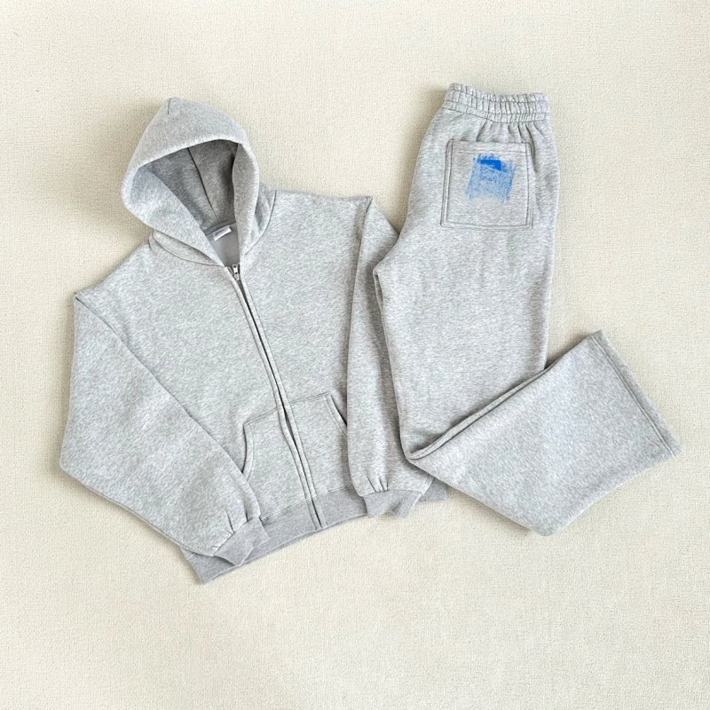 170+185（Akimbo Zip hoodie sets｜Grey）