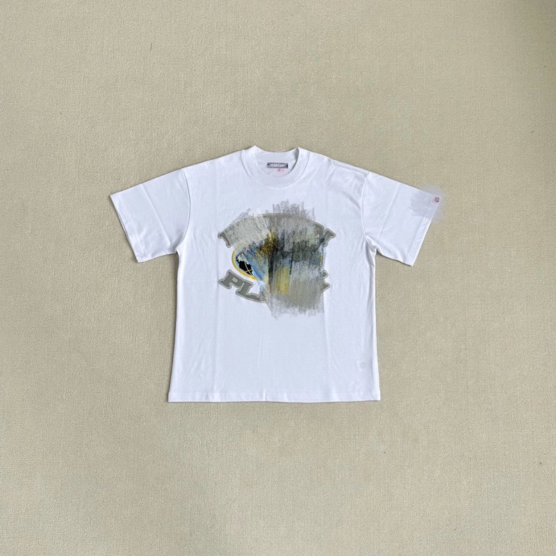 98¥（BPM- Gird T-shirt｜White）