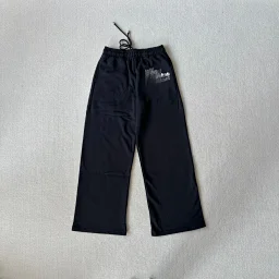 thumbnail for W-Black Casual Sweatpants