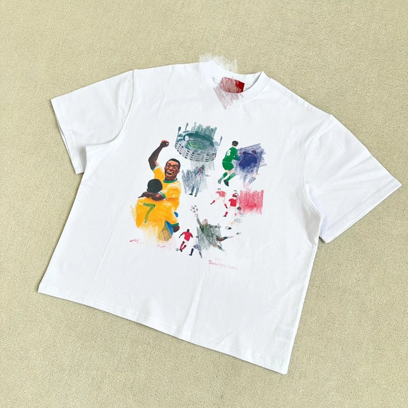 (Mutim..Beautiful Game Tee|white)