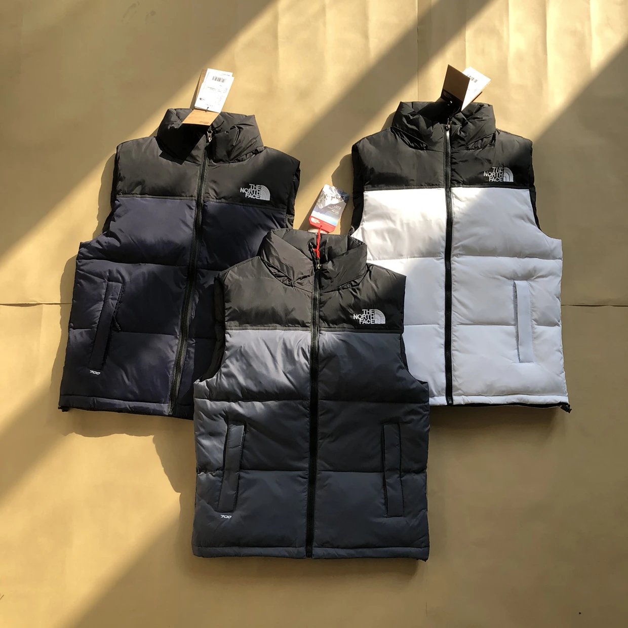 Premium Deal Unbeatable Value Must-Have High-Quality 4-Color 96-Panel Stowable Hooded Down Vest Unisex Couple Style