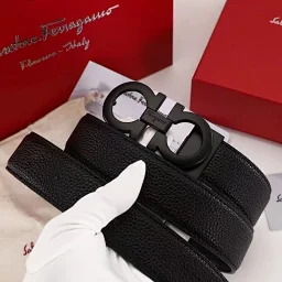 thumbnail for 十二款全系列 一直有货 新款来袭FERRAGAMO/菲拉格慕皮带黑棕双面色腰带真皮二层牛皮配红色礼盒包装