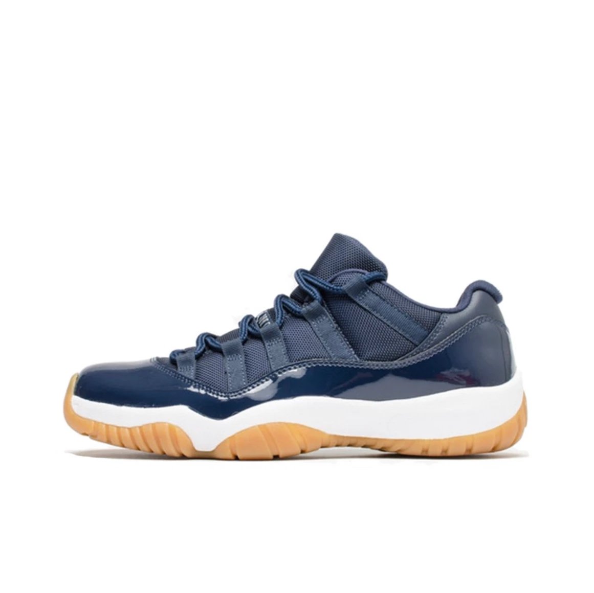 Unbranded Sneakers Low-Top Basketball with Patent Leather Overlays — 18