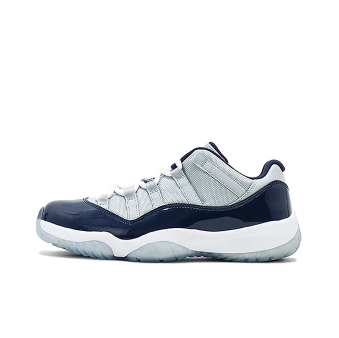 Unbranded Sneakers Low-Top Basketball with Patent Leather Overlays — 6