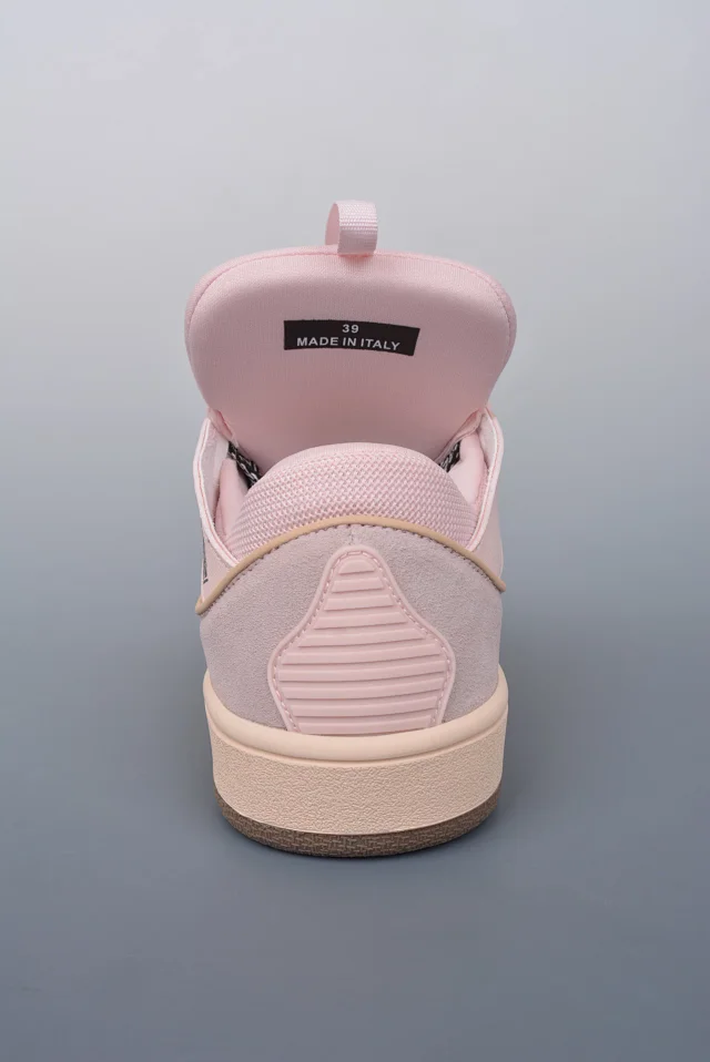 Lanvin Sneakers Low-top with wavy paneling and patterned laces product detail image 45
