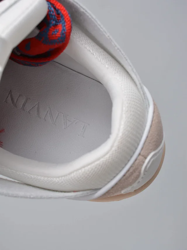 Lanvin Sneakers Low-top with wavy paneling and patterned laces product detail image 58