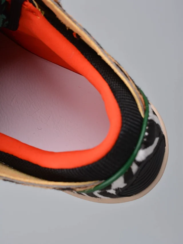 Lanvin Sneakers Low-top with wavy paneling and patterned laces product detail image 67
