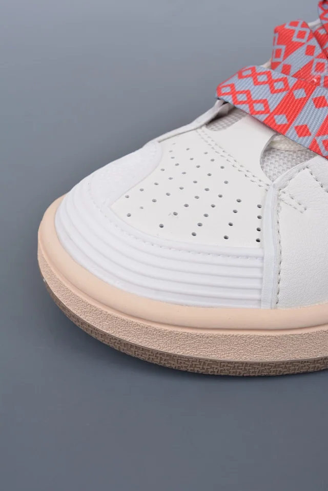 Lanvin Sneakers Low-top with wavy paneling and patterned laces product detail image 19