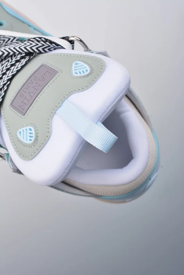 Lanvin Sneakers Low-top with wavy paneling and patterned laces product detail image 31