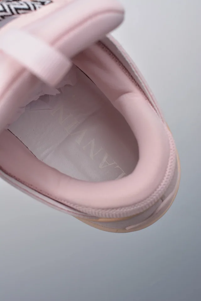 Lanvin Sneakers Low-top with wavy paneling and patterned laces product detail image 49