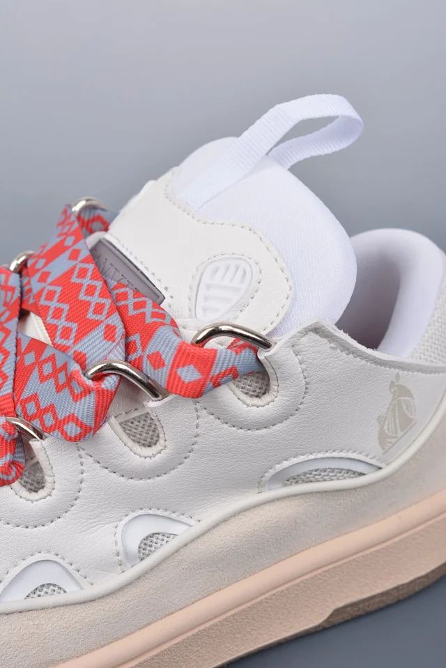 Lanvin Sneakers Low-top with wavy paneling and patterned laces product detail image 20