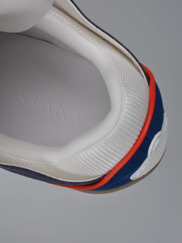 Lanvin Sneakers Low-top with wavy paneling and patterned laces product detail image 81
