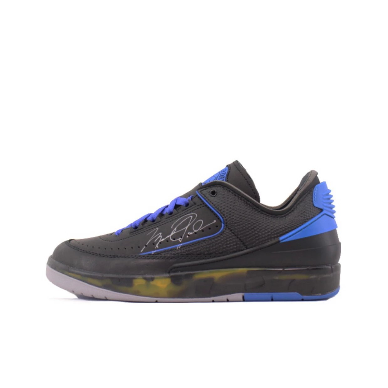 Jordan Sneakers Air 2 Low — Black and blue DJ 4375-004